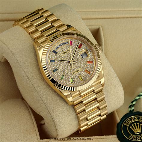 rolex day date 2015 price|pre owned Rolex Day-Date.